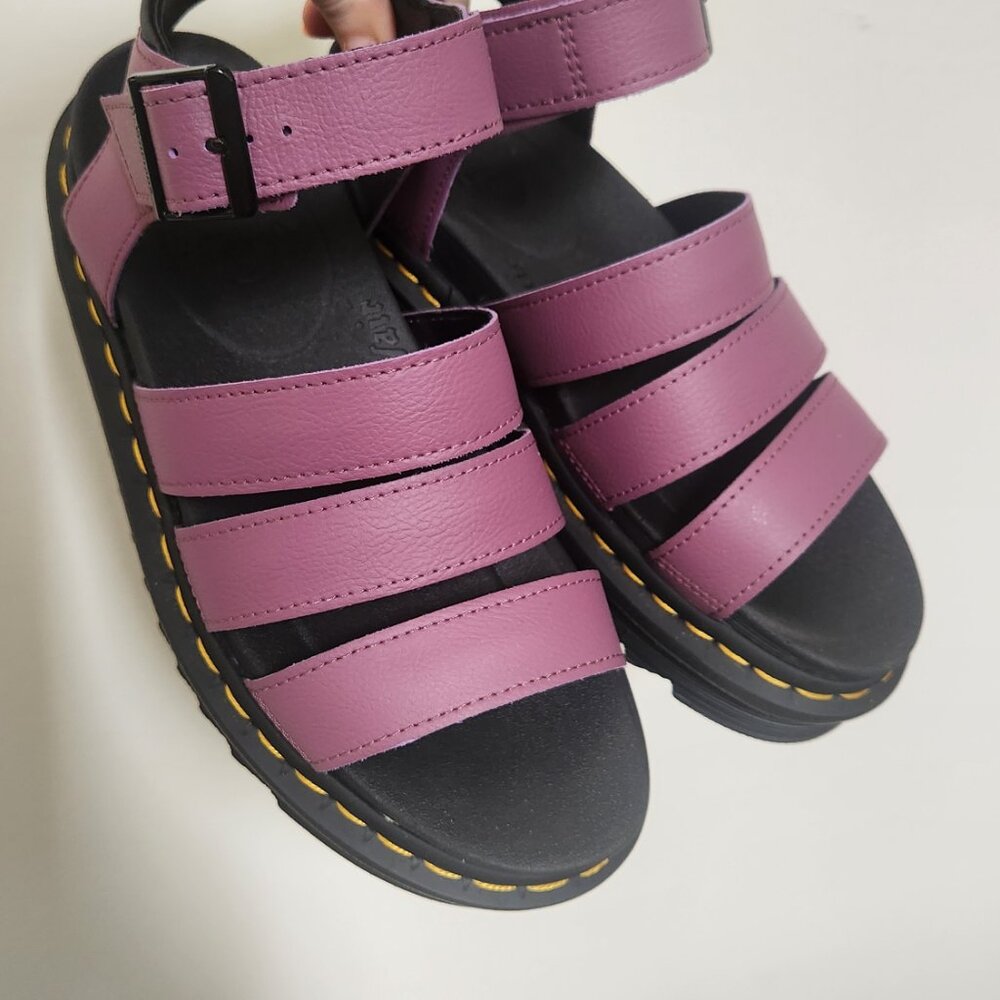 Dr. Martens Platform Leather Blaire Sandals